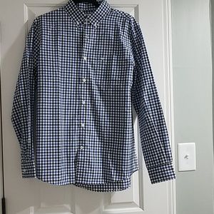 Nwt Dockers med plaid buttin down